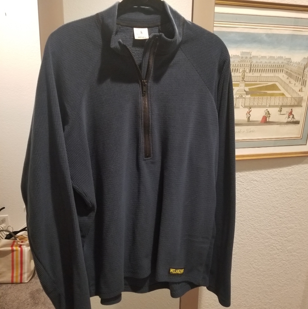 Melanzana Men's 3/4 Zip Top